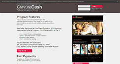 Desktop Screenshot of gravurecash.com